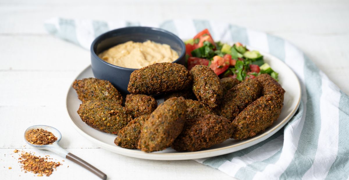 Berbere-Spiced Falafels with Yoghurt & Tahini Sauce - Gewürzhaus