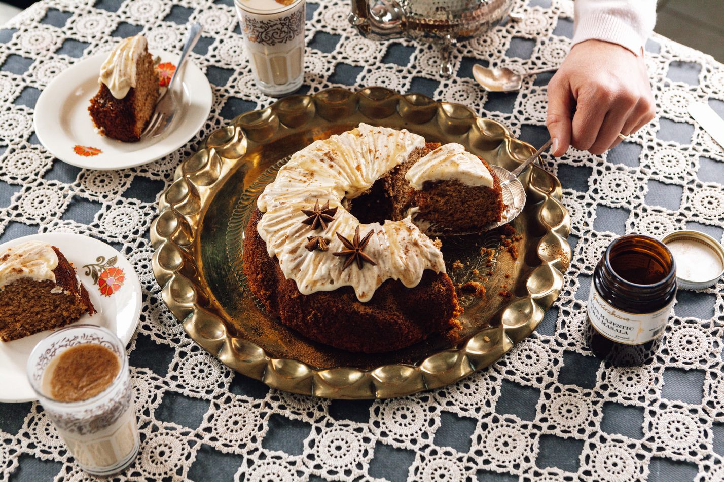 Chai Honey Bundt Cake Recipe