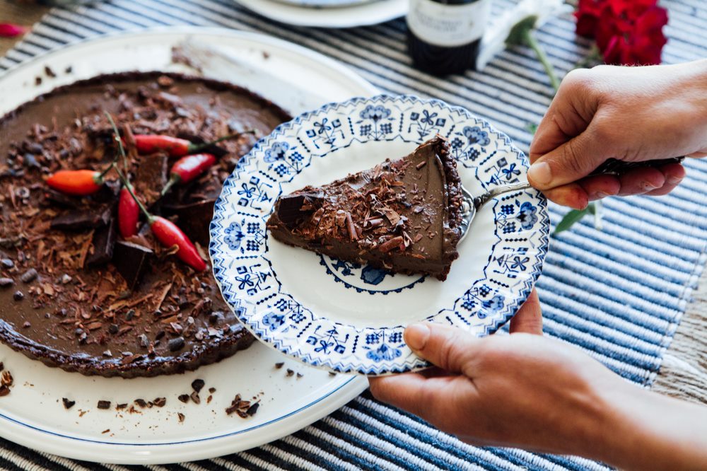 Chocolate Chilli Tart Recipe