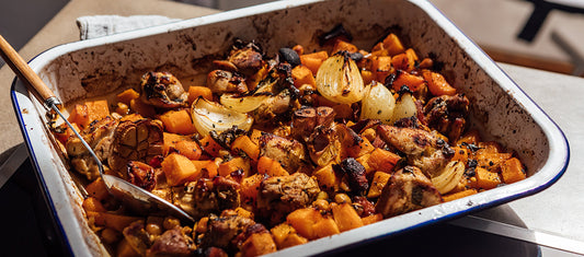 Moroccan Apricot Chicken Traybake Recipe