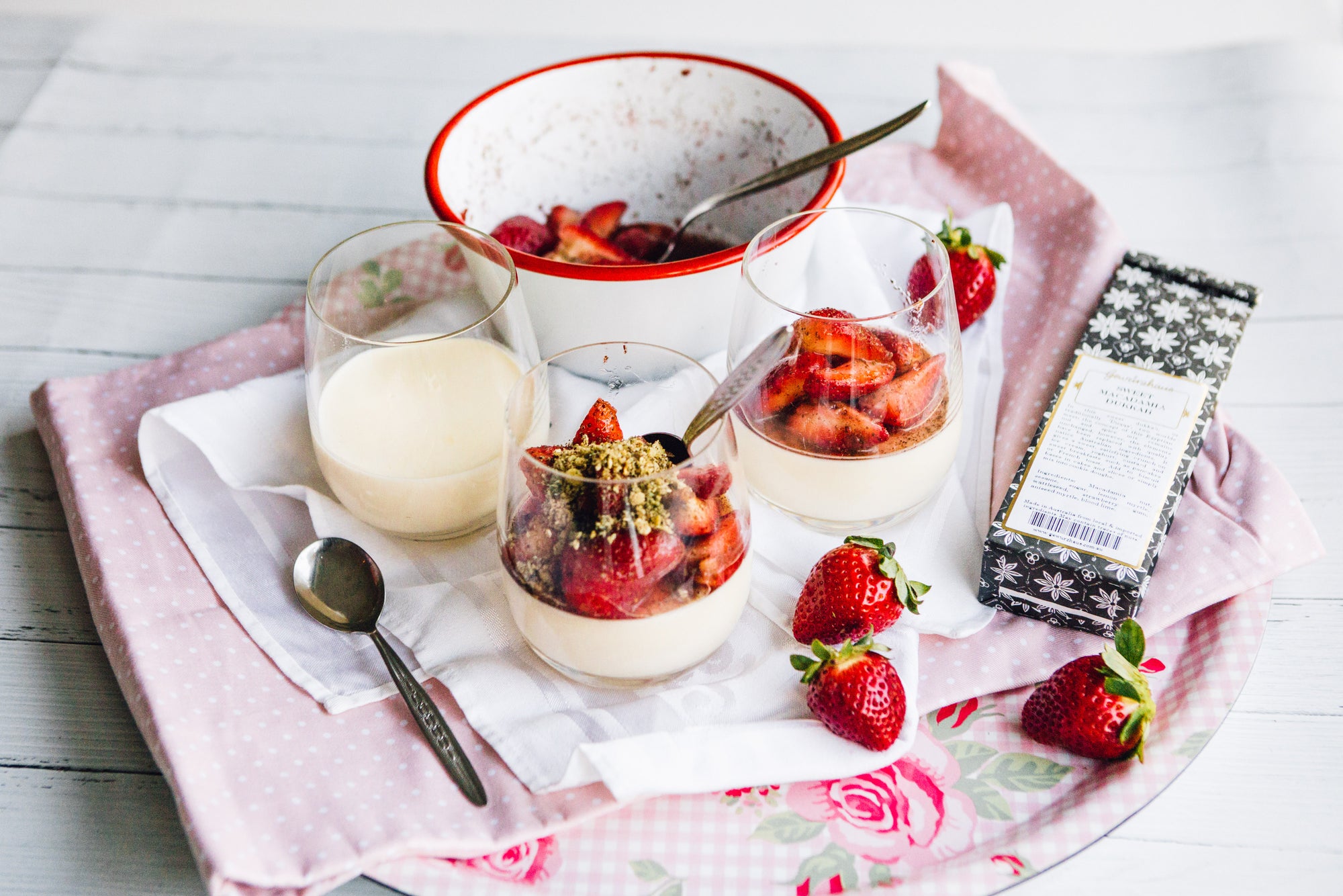 Strawberry Panna Cotta Recipe