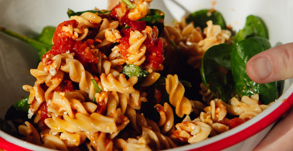 Warm Pasta Salad recipe