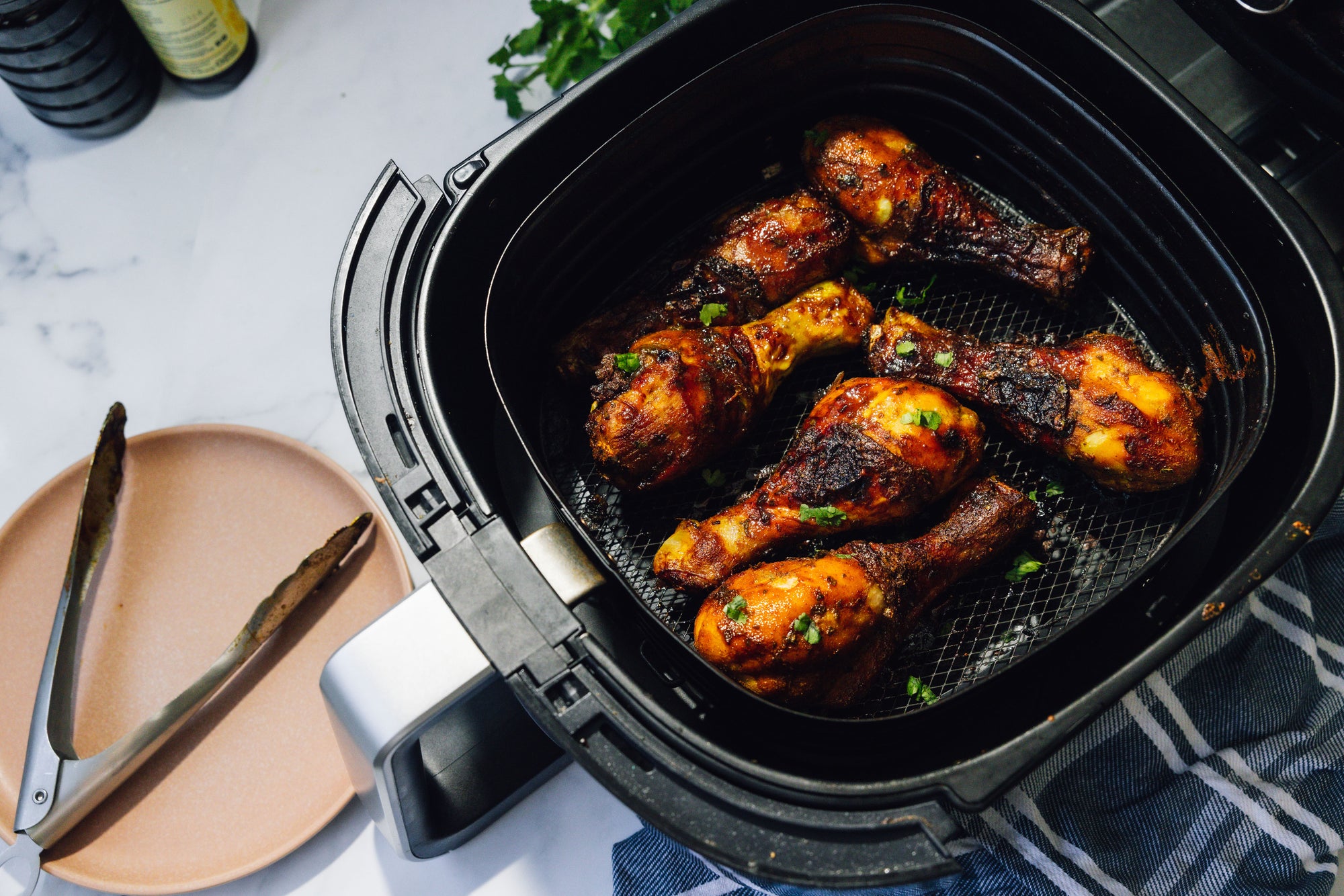 Air Fryer Sticky Hawker Drumsticks recipe