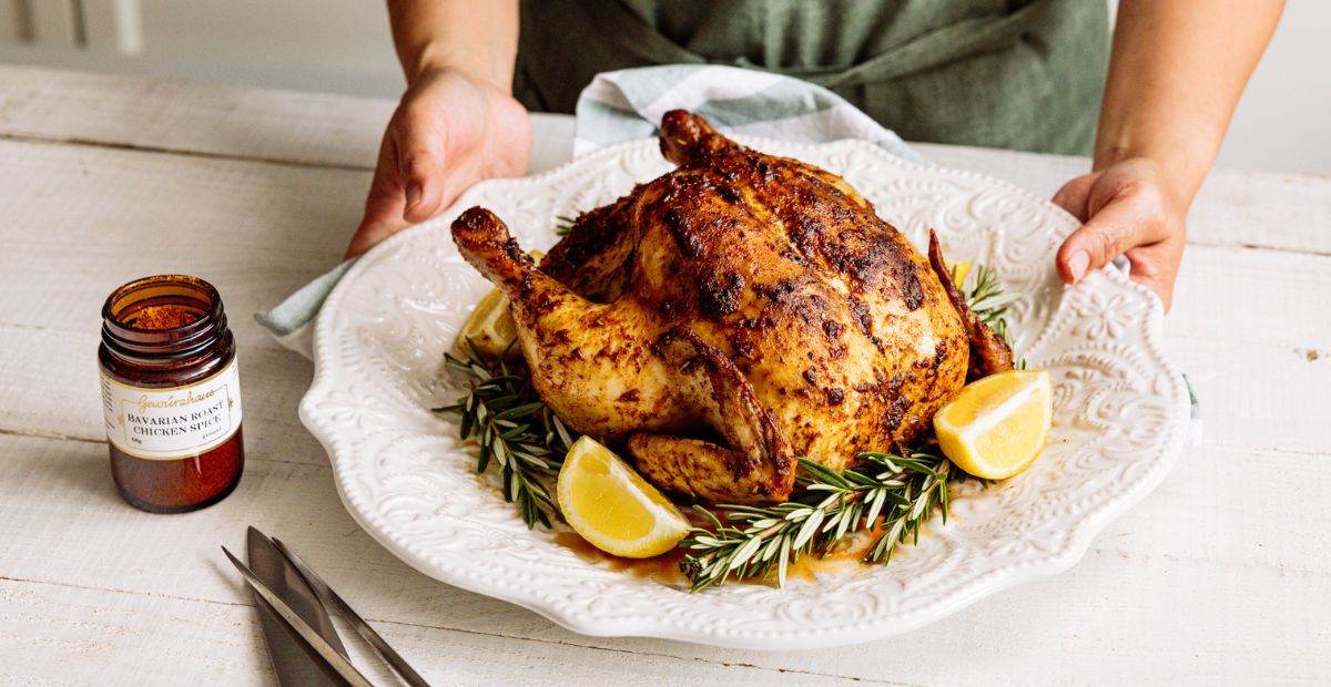 Bavarian Whole Roast Chicken Recipe