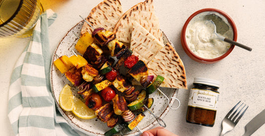 Grilled Halloumi Skewers