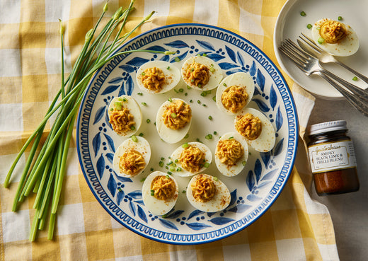 Smoky & Spicy Deviled Eggs