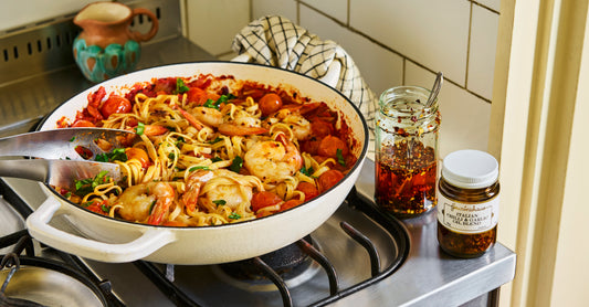 Chilli Prawn Pasta