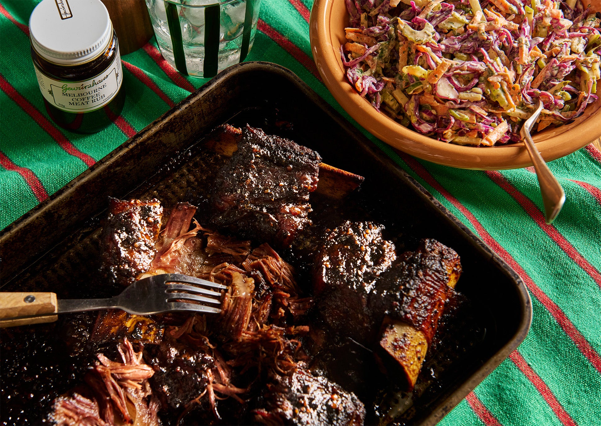 Maple and Bourbon Beef Ribs Recipe