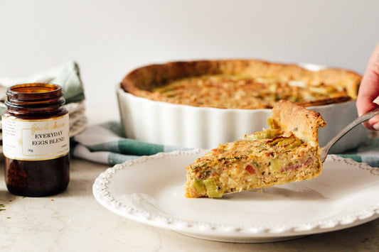 Bacon and Leek Quiche - Gewürzhaus