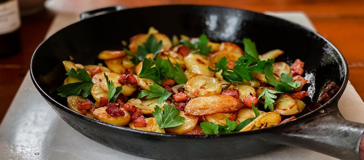 Bratkartoffeln (Traditional German Pan-Fried Potatoes) - Gewürzhaus