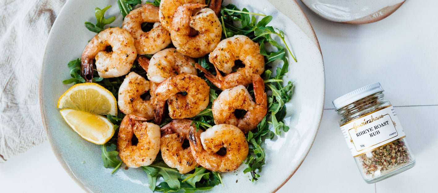 Buttered Peppercorn Prawns - Gewürzhaus