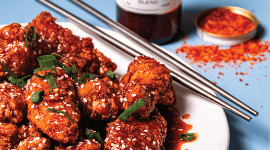 Korean Fried Chicken with Gochugaru Glaze - Gewürzhaus