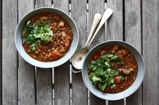 North African Lamb & Pearl Barley Soup - Gewürzhaus