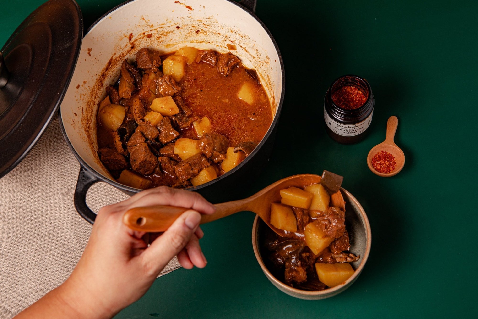 One Pot Korean Spicy Stew - Gewürzhaus