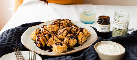 Smoky BBQ Glazed Cauliflower Nuggets - Gewürzhaus