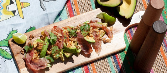 Spiced Avocado, Prosciutto and Walnut Salad - Gewürzhaus