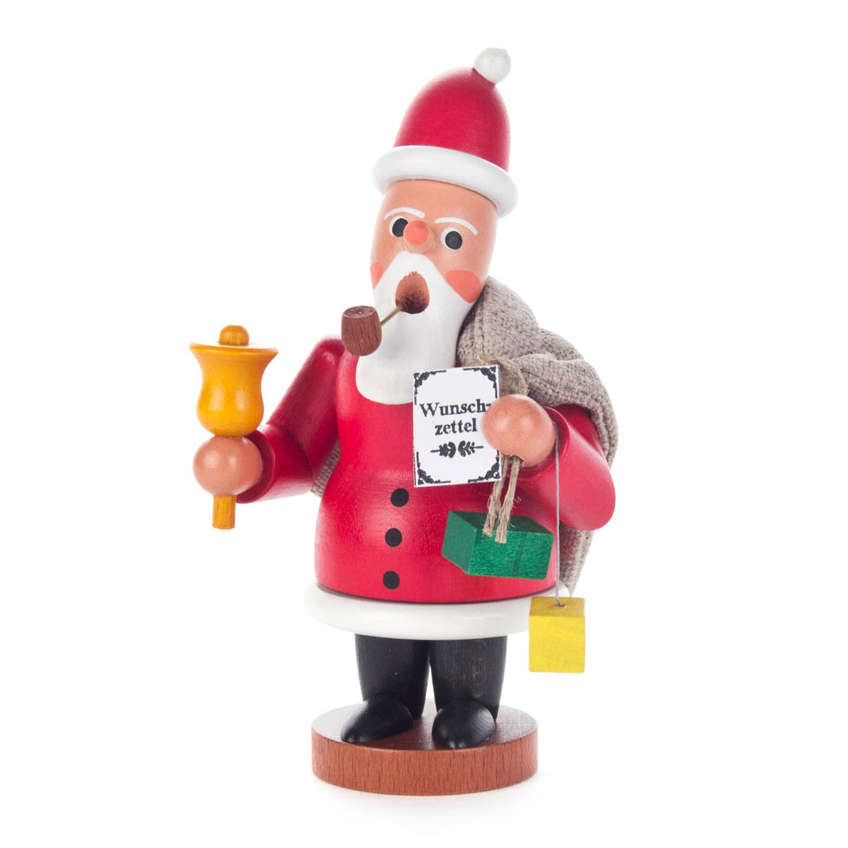 Smoker Santa Claus with Sack