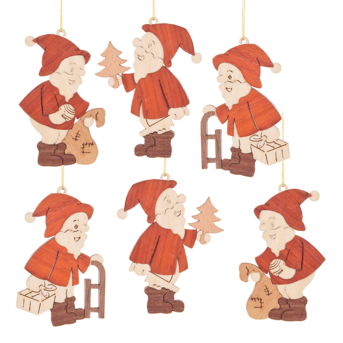 Hanging ornament, Santa Claus (6)