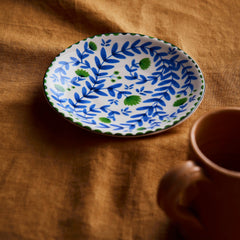 Gewürzhaus - Indigo Ceramic Plate Green