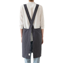 Linen Crossback Apron