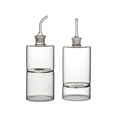 Aria Glass Oil and Vinegar Bottles (Set of 2)