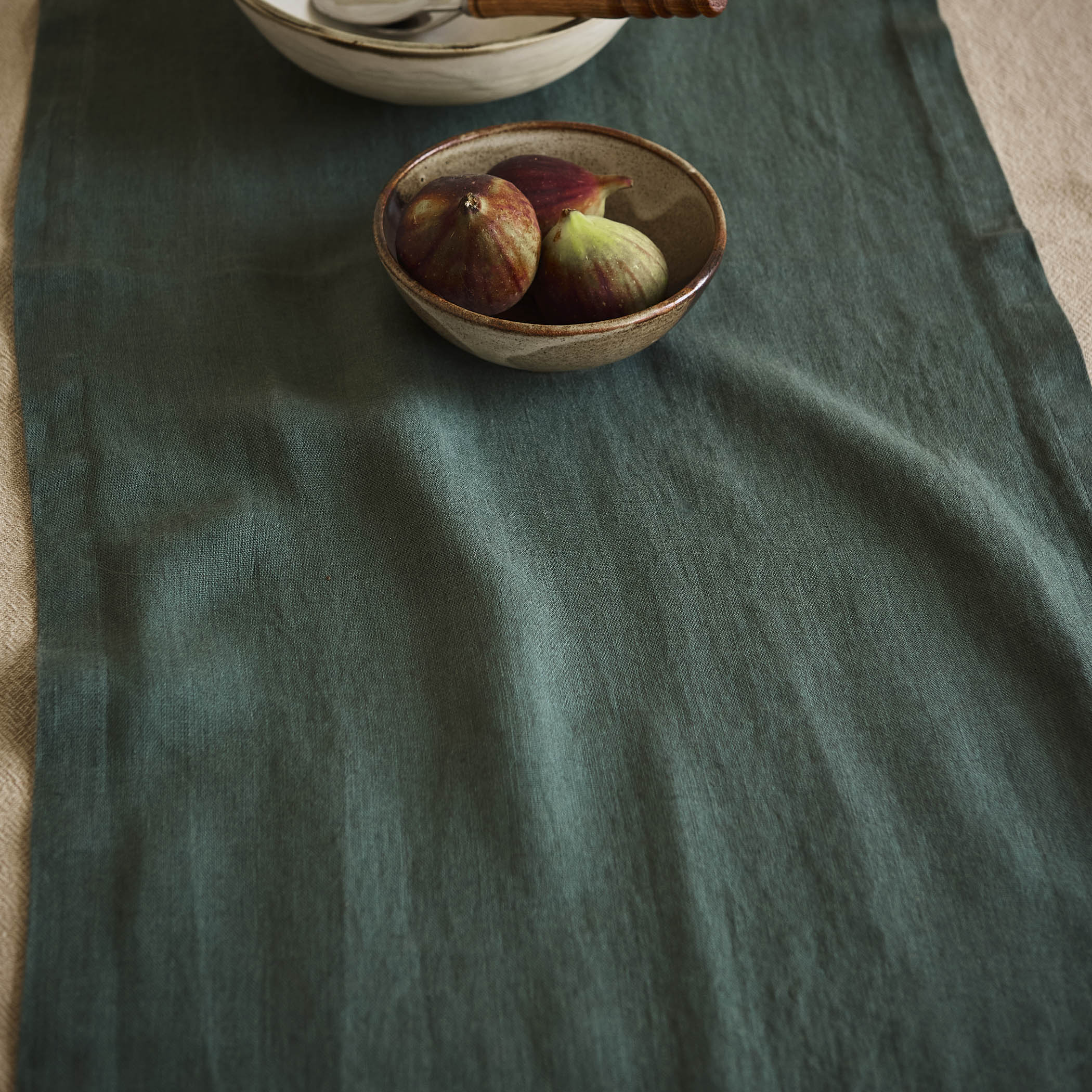 Gewürzhaus - Linen Table Runner Forest Green