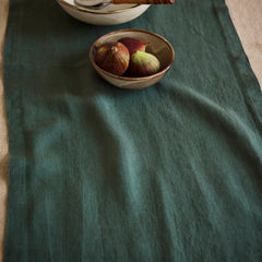 Gewürzhaus - Linen Table Runner Forest Green