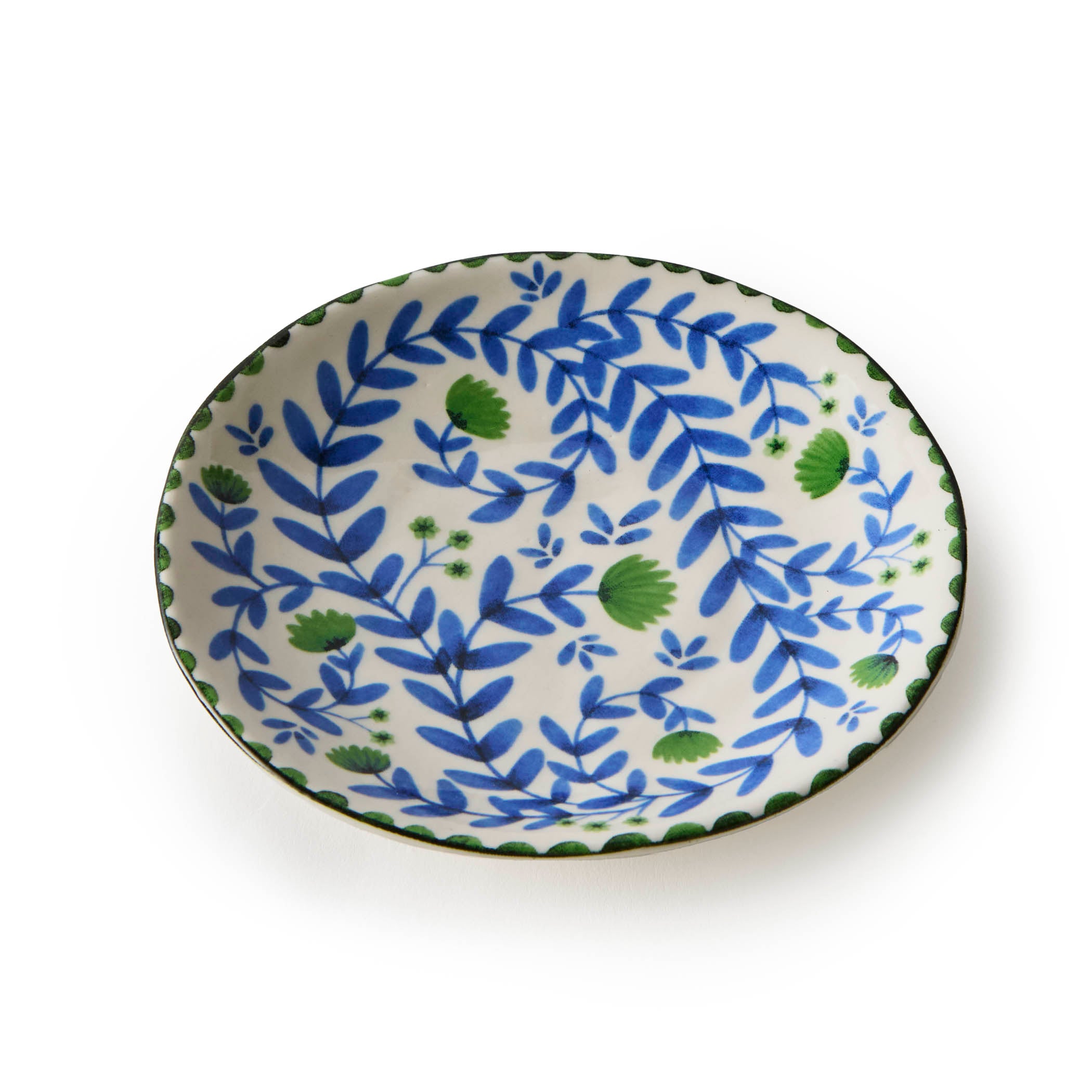 Gewürzhaus - Indigo Ceramic Plate Green