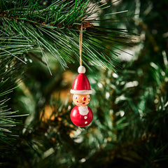 Hanging Tree Ornament, Red Santa 