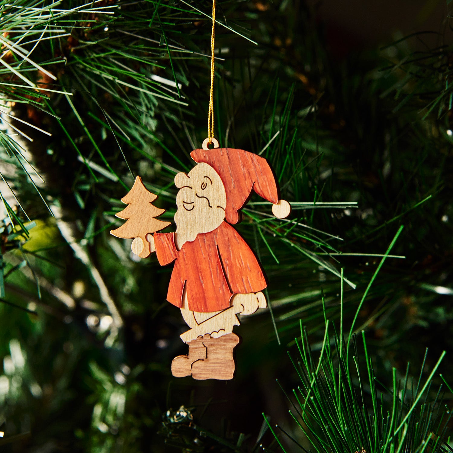 Hanging ornament, Santa Claus