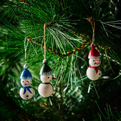 Hanging Tree Ornament, Snowman