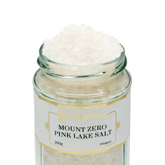 Mount Zero Pink Lake Salt