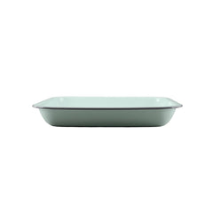 Enamel Baking Tray 37cm Duck Egg Blue