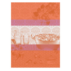 Confitures Tea Towel Orange