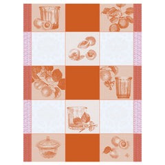 Confitures Tea Towel Orange