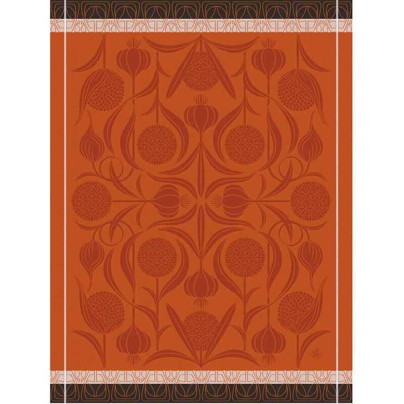 L'Ail Tea Towel Orange