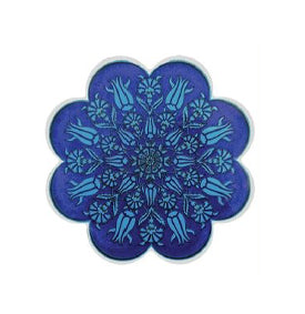 Turquoise Turkish Trivet