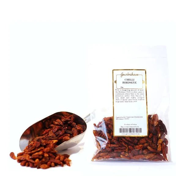 Chilli Birdseye (Whole) 30g - Gewürzhaus