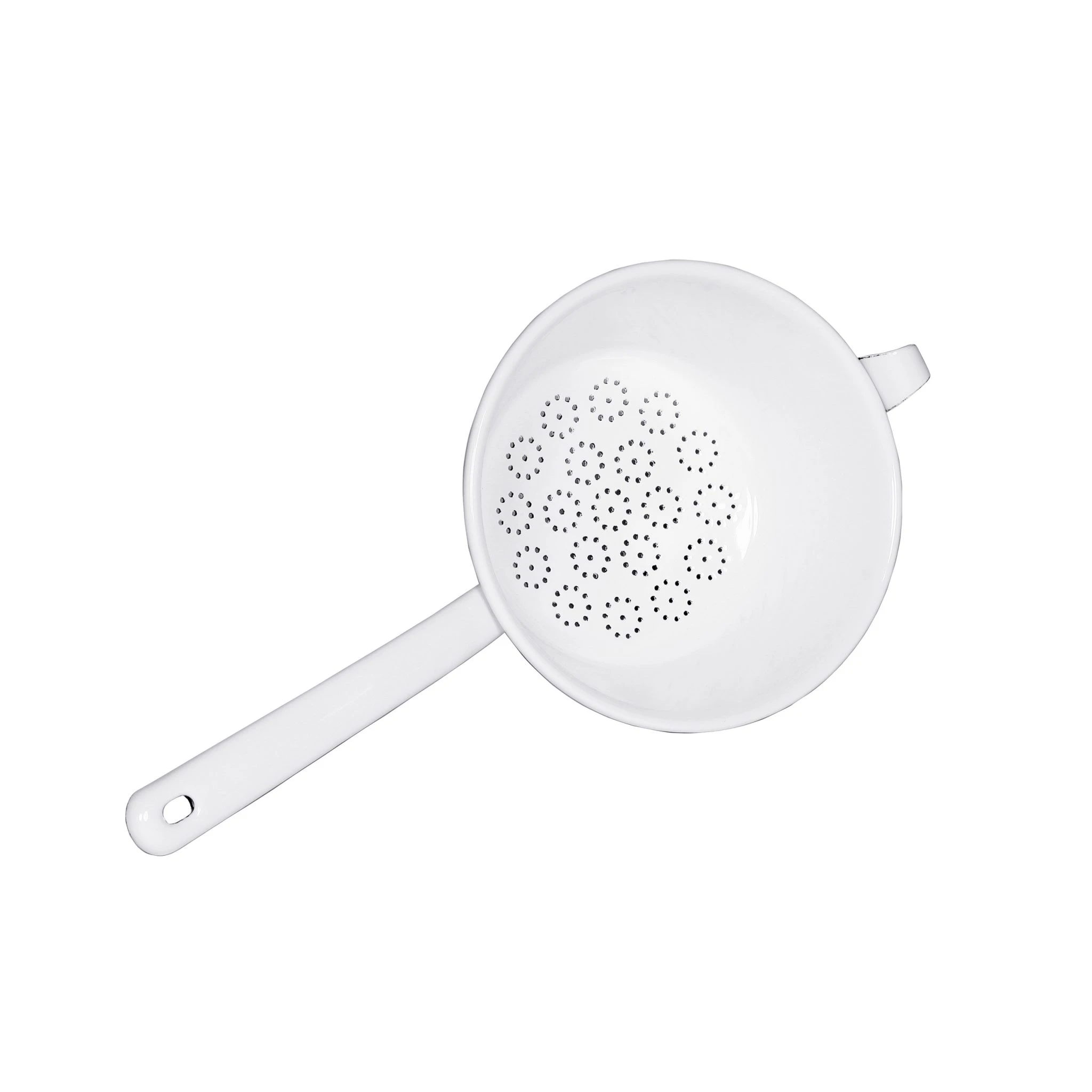 Classic Sieve with Handle 18cm White - Gewürzhaus