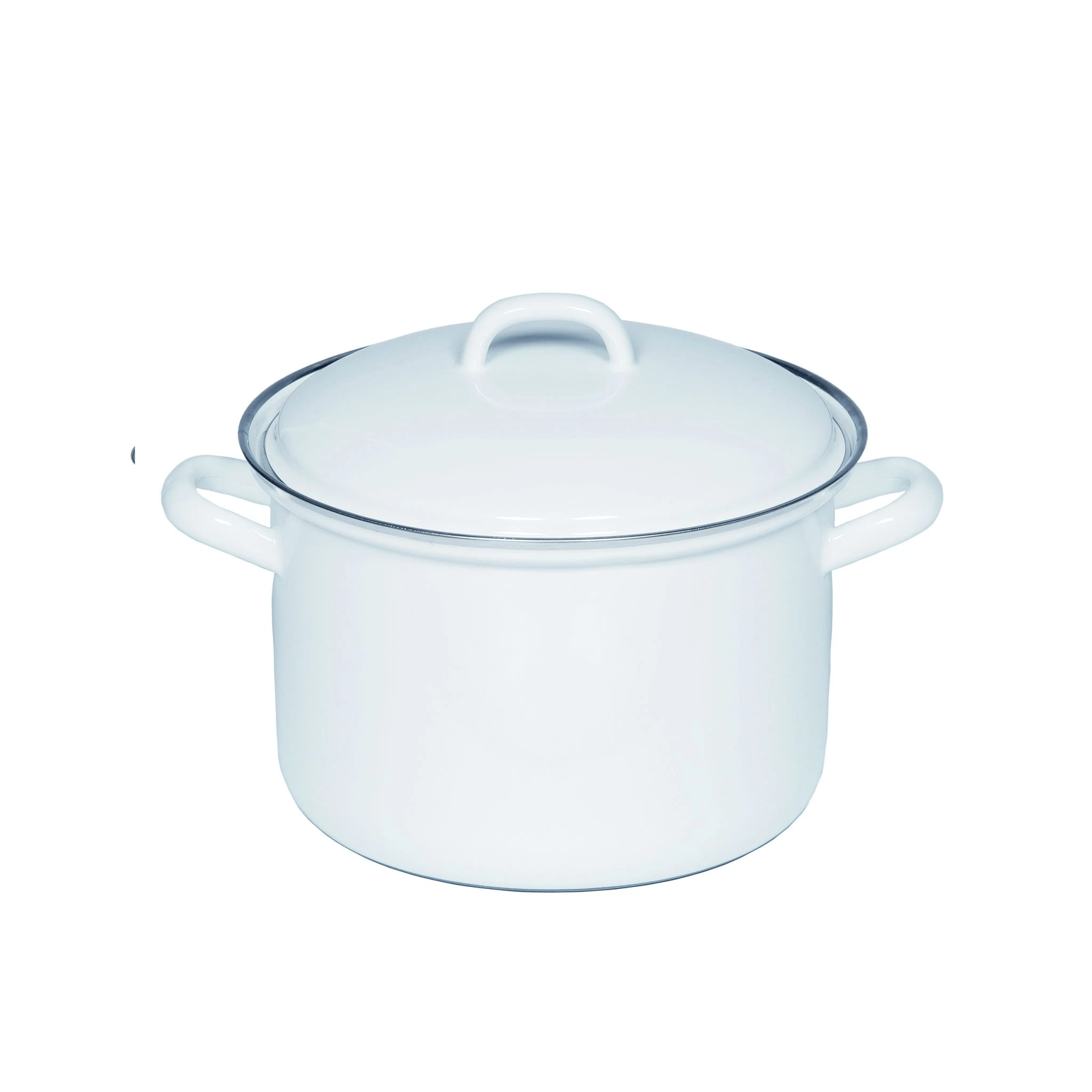 Classic Stockpot with Lid 22cm/4.5L White - Gewürzhaus