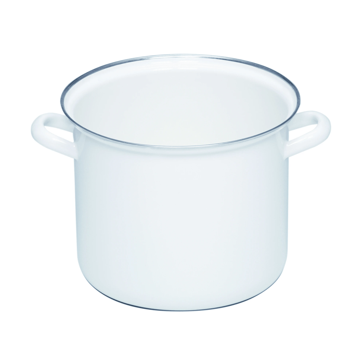 Classic Stockpot with Lid 22cm/6L White - Gewürzhaus