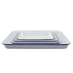 Enamel Baking Tray Set of 4 - Gewürzhaus