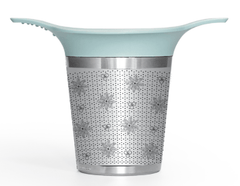 Gewürzhaus Tea Strainer Two Handle With Grey Lid - Gewürzhaus