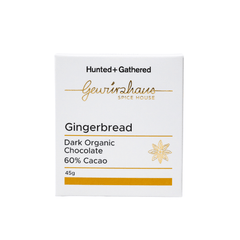 Gingerbread 70% Dark Organic Chocolate 45g - Gewürzhaus