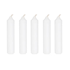 White Pyramid Candles 14mm - Gewürzhaus